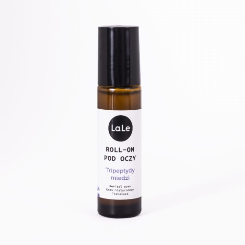 Serum roll-on pod oczy Tripeptydy miedzi 10 ml - La-Le