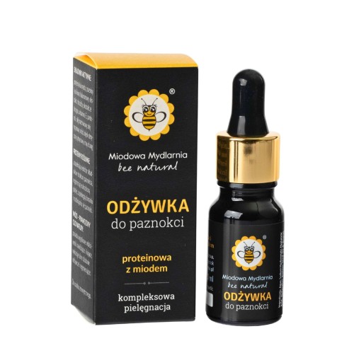Odżywka do paznokci Proteinowa z Miodem 10 ml - Miodowa Mydlarnia