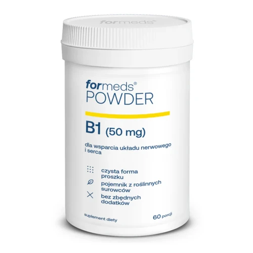 B1 witamina B1 tiamina proszek 60 porcji - ForMeds Powder