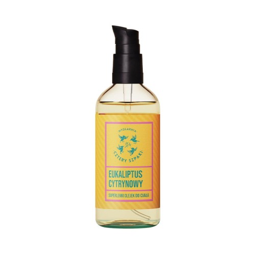 Superlekki olejek do ciała Eukaliptus Cytrynowy 100 ml - Cztery Szpaki