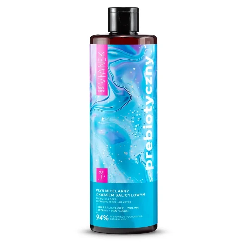 Prebiotyczny płyn micelarny z kwasem salicylowym 400 ml - Vianek