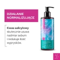Prebiotyczny żel do mycia twarzy z kwasem salicylowym 300 ml - Vianek