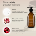 Nawilżający żel do mycia ciała i dłoni Żurawina 300 g - Mokosh