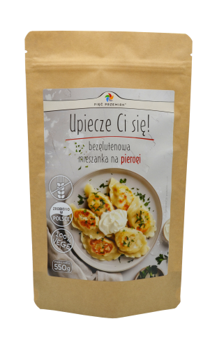Mieszanka na pierogi bezglutenowa 550 g - Pięć Przemian