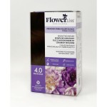 Trwała farba do włosów 4.0 średni brąz - FlowerTint