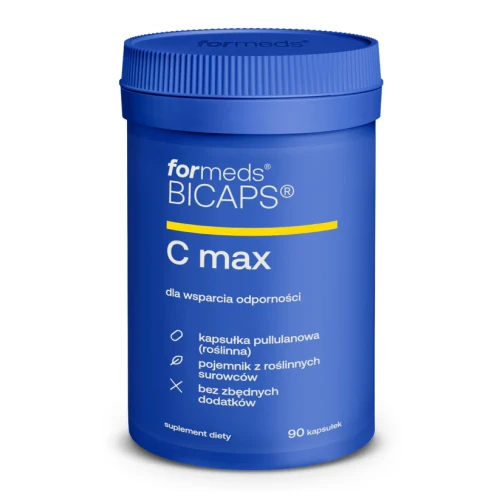 Bicaps C Max witamina C cynk rutyna 90 kapsułek - ForMeds