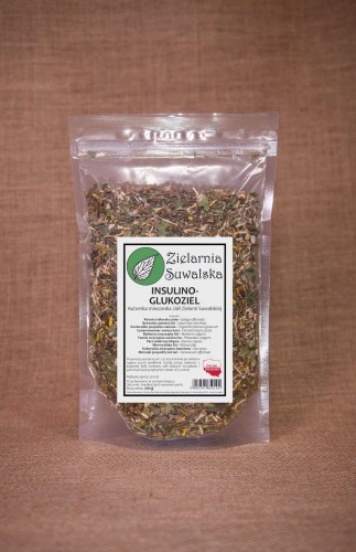 Insulino - glukoziel Autorska mieszanka ziołowa 200 g - Zielarnia Suwalska