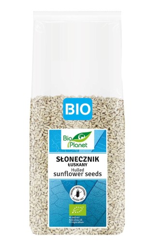 Słonecznik łuskany bezglutenowy BIO 800 g - Bio Planet