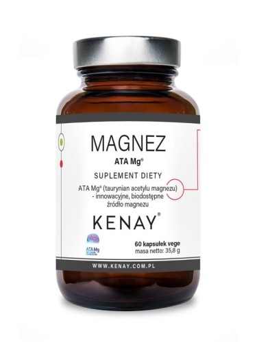 Magnez ATA Mg® 60 kapsułek - Kenay