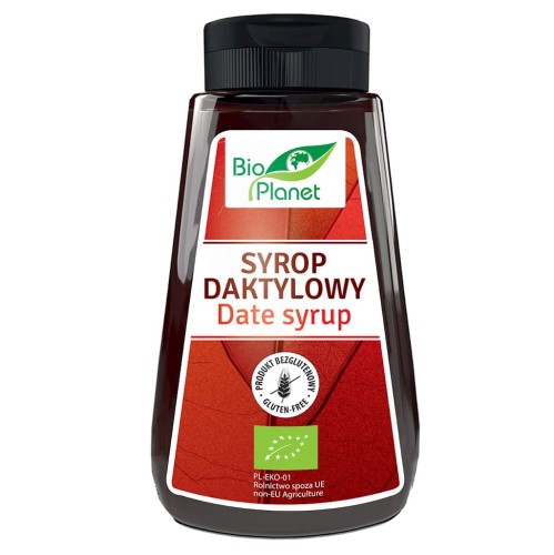 Syrop daktylowy bezglutenowy BIO 340 g - Bio Planet