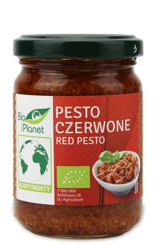 Pesto czerwone BIO 140 g - Bio Planet