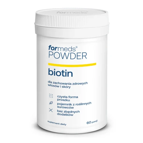 Biotin biotyna proszek 60 porcji - ForMeds Powder