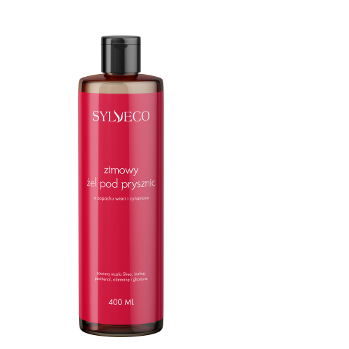Zimowy żel pod prysznic Wiśnia & Cynamon 400 ml - Sylveco