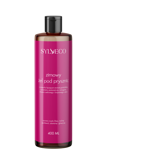 Zimowy żel pod prysznic Grzane Wino 400 ml - Sylveco