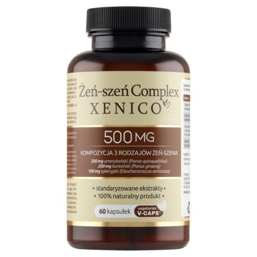 Żeń-szeń Complex 60 kapsułek - Xenico Pharma