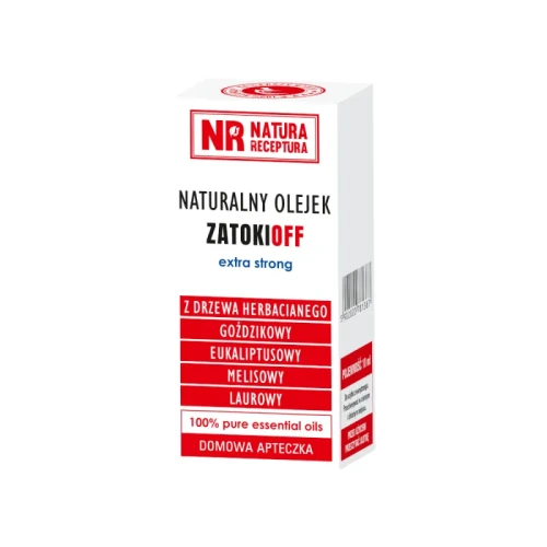 Naturalny olejek Zatoki OFF extra strong mix olejków eterycznych 10 ml - Natura Receptura