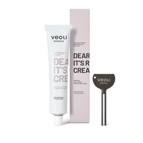 Naprawczo-kojący krem okluzyjny do twarzy Dear Skin, It's Rich Cream 75 ml - Veoli Botanica