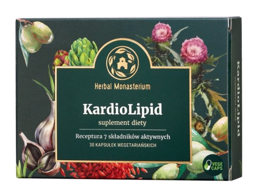 KardioLipid 30 kapsułek - Herbal Monasterium