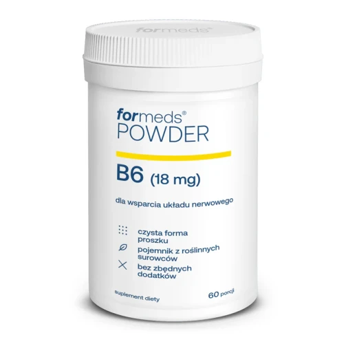 Witamina B6 pirydoksyna proszek 60 porcji - ForMeds Powder