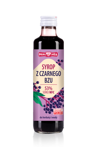 Syrop z czarnego bzu 250 ml - Polska Róża