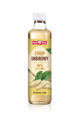 Syrop imbirowy 250 ml - Polska Róża