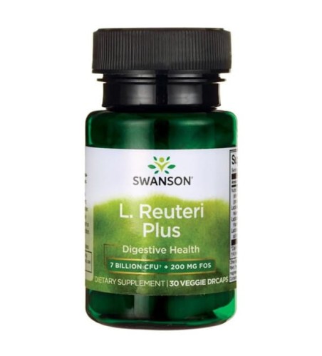 L. Reuteri Plus Probiotic (L. Rhamnosus L. Acidophilus) probiotyk 30 kapsułek - Swanson
