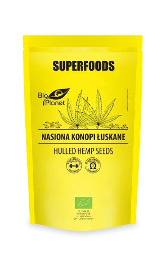 Nasiona konopi łuskane BIO 200 g - Bio Planet