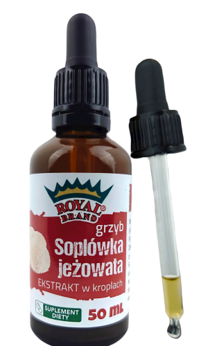 Ekstrakt z grzybów Soplówki Jeżowatej 50 ml - Royal Brand