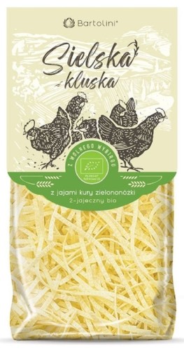 Makaron z jaj kury zielononóżki krajanka BIO 250 g - Bartolini