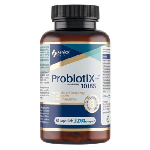Probiotix+ 10 IBS 60 kapsułek - Xenico Pharma