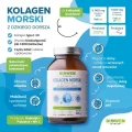 Kolagen morski typu I i III z dzikiego dorsza - 3x peptydy - proszek 225 g - Biowen