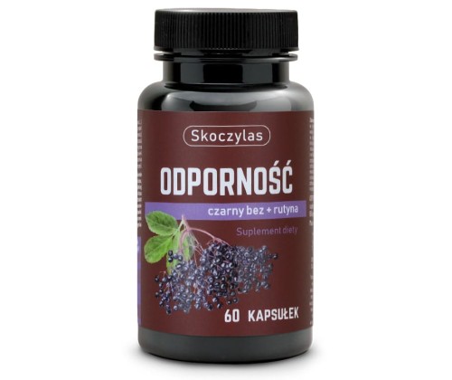 Odporność czarny bez + rutyna 60 kapsułek - Skoczylas