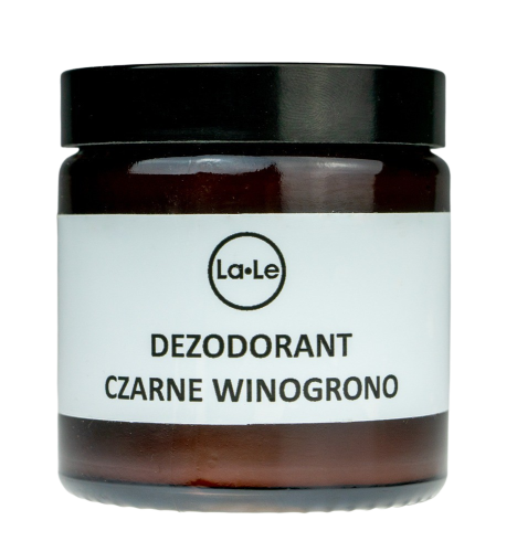 Dezodorant w kremie Czarne Winogrono 120 ml - La-Le