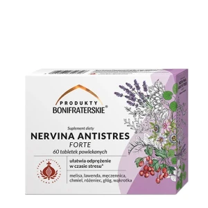 Nervina Antistres Forte 60 tabletek - Produkty Bonifraterskie