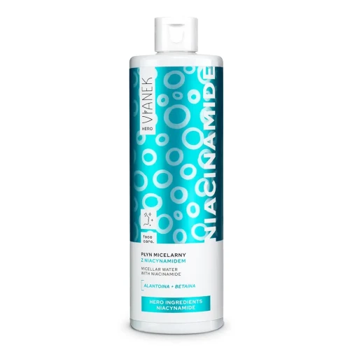 Płyn micelarny z niacynamidem 400 ml - Vianek HERO