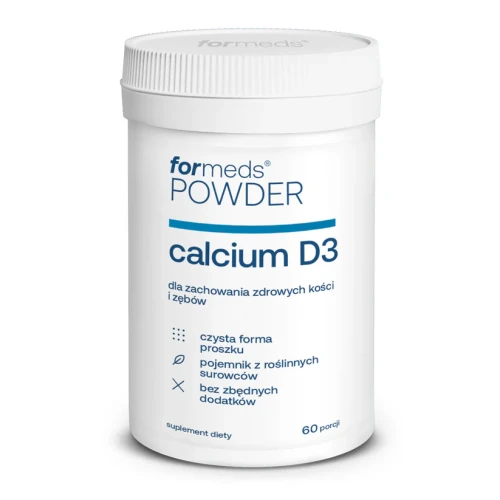 Calcium D3 wapń + witamina D3 proszek 60 porcji - ForMeds Powder