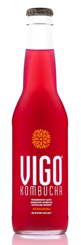Kombucha Schisandra herbata bezglutenowa 330 ml - Vigo