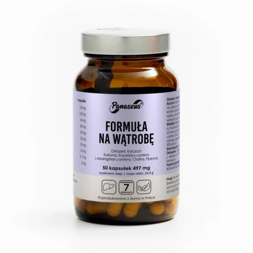 Formuła Na Wątrobę 50 kapsułek - Panaseus