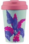 Kubek podróżny z tworzywa PLA Hiacynt 350 ml - Chic-mic 