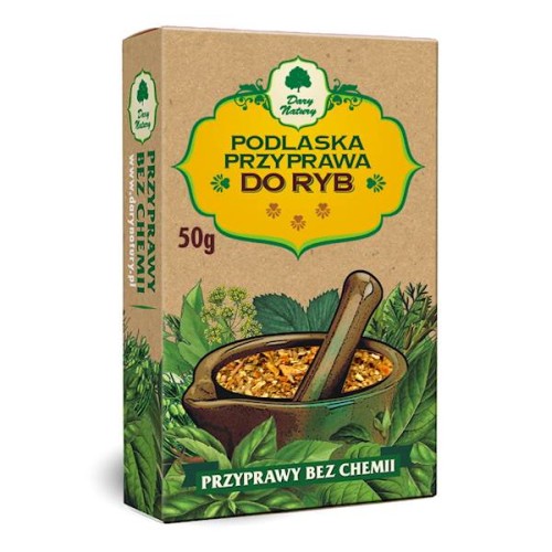 Podlaska przyprawa do ryb 50 g - Dary Natury