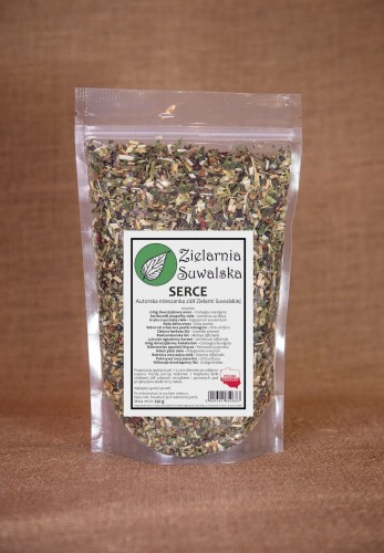 Serce Autorska mieszanka ziołowa 250 g - Zielarnia Suwalska