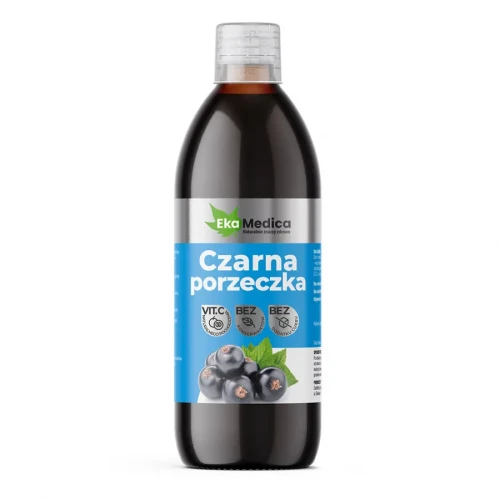 Czarna porzeczka 500 ml - EkaMedica