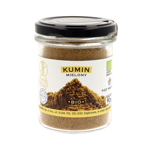 Kumin BIO bezglutenowy 90 g - Pięć Przemian