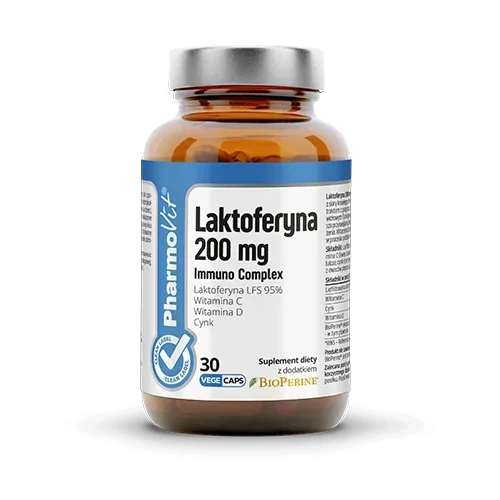 Laktoferyna 200 mg 30 kapsułek - PharmoVit