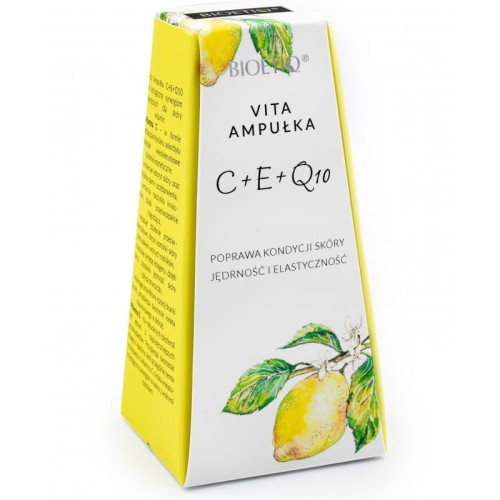 Vita Ampułki C+E+Q10 - 20 ml - Bioetiq
