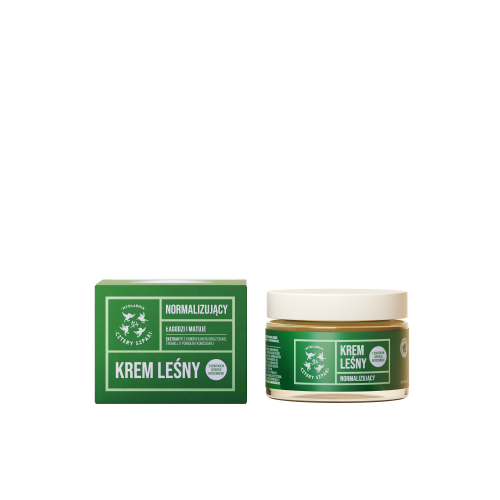 Normalizujący krem do twarzy Leśny 50 ml - Cztery Szpaki
