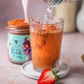 Pyłek Mocy pyłek pszczeli z truskawką liofilizowaną 200 g - Pasieki Rodziny Sadowskich