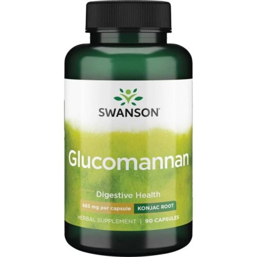 Glukomannan 665 mg 90 kapsułek - Swanson