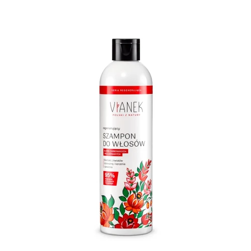 Regenerujący szampon do włosów blond, farbowanych, rozjaśnianych 300 ml - Vianek