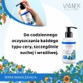 Nawilżająca emulsja myjąca do twarzy 150 ml - Vianek